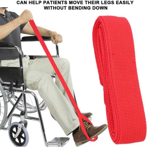 Portable Leg Lifting Strap Disabled Elderly Leg Lifting Strap Foot Lifting Device Leg Mobility Aid Adjustable Foot Lifting Devic