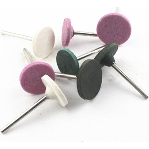 20/22/25mm T-type rubber/wool/stone point polishing disc for Dremel Grinder Rotary Tool