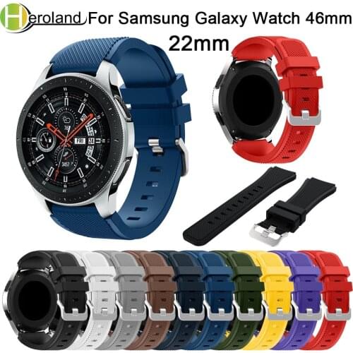 22mm strap watch band for Samsung Galaxy Watch 46mm band for Samsung Gear S3 Frontier Classic band Replacemet strap for gear s3