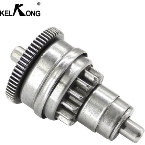 KELKONG Starter Motor Gear Clutch Bendix For Chinese GY6 49cc 50cc 139QMB 139QMA Scooter Moped ATV Go-Kart Engine