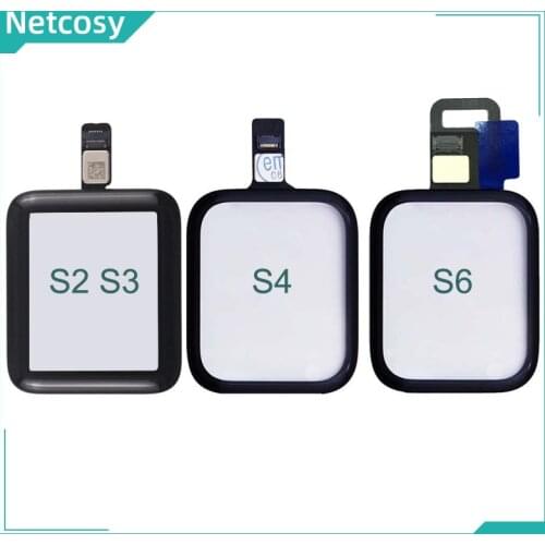 Touch Screen Digitizer Glass Lens Panel For Apple Watch 38mm 42mm 40mm 44mm TP Screen Repiar For Apple S2 S3 S4 S5 SE S6 Watch
