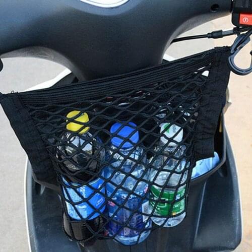 Motorcycle Luggage Net Hook Hold Bag Cargo Bike Scooter Mesh Fuel Tank Luggage Equipaje Motorcycle Helmet Storage Trunk Bag