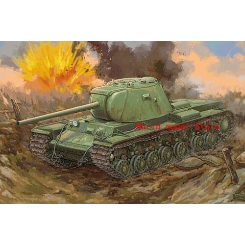 Trumpeter 1/35 09544 E-100 Russian KV-3 Heavy Tank Plastic Model Armor Kit
