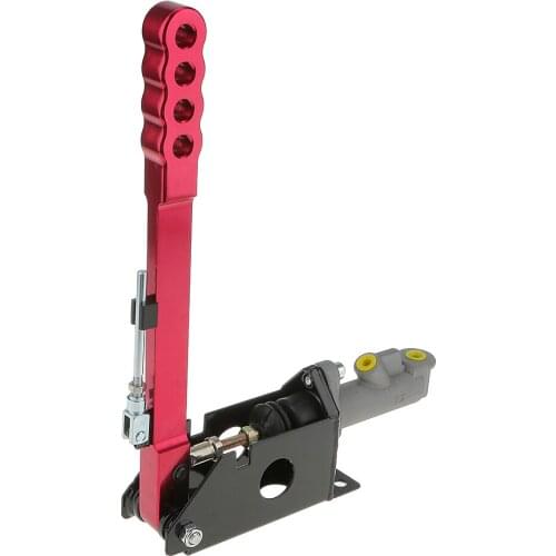 Universal Hydraulic Handbrake, E Brake Racing Parking Emergency Brake Lever Handle, High Performance Replacement (Red)