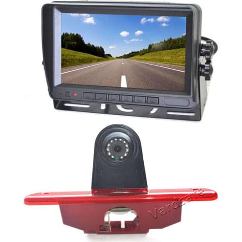 Vardsafe | Brake Light Reverse Camera + 7 Inch Monitor for Citroen Jumpy / Peugeot Expert / Fiat Scudo / Toyota ProAce 2007-2016