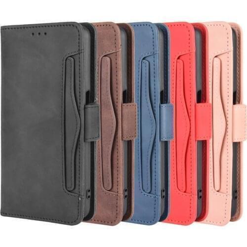 For Xiaomi Redmi K30 Ultra PU Leather Protection Card Slots Wallet Case Flip Cover