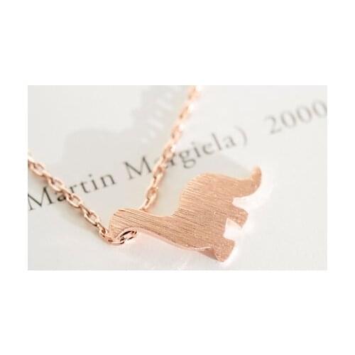 Fashion -color plated women pretty cute dinosaur Necklace Pendant Necklace for women
