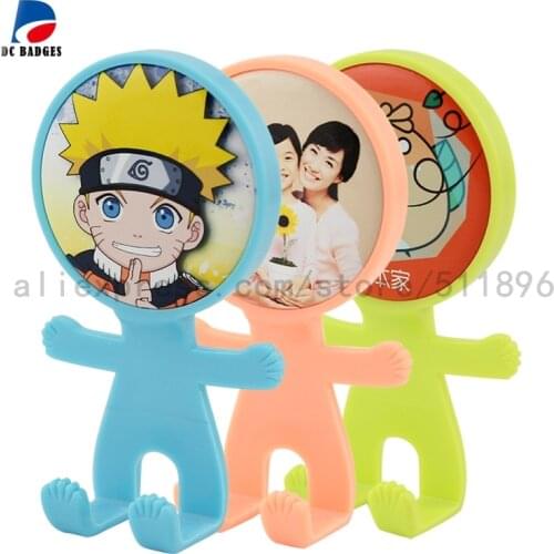 100sets 58mm Cartoon hook button material without design