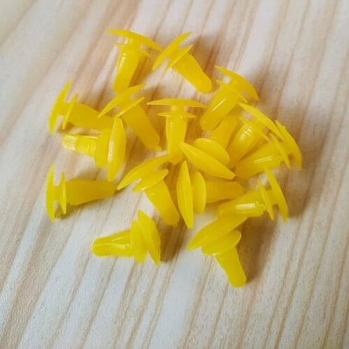 100Pcs Car Door Car Window Sealing Strip Clips Car Plastic Fixed Fasteners for All Cars Universal Accessories