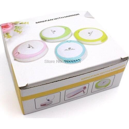 50pcs 4 Colors Portable USB Mini Fan Eyelash Nail Tattoo Dryer Air False Eye Lash Mascara Dryer Quick Drying Makeup Device Tools
