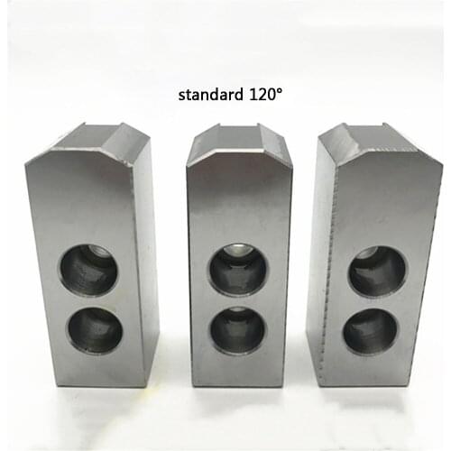 8 10 12 inch 120 Degree Standard Hollow Soft Jaw for CNC Lathe Holder Cutting Tool Machining