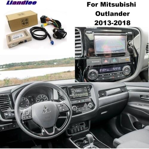 Liandlee Parking Camera Interface Reverse Back Up Park Camera Kits For Mitsubishi Outlander Original Display Upgraded