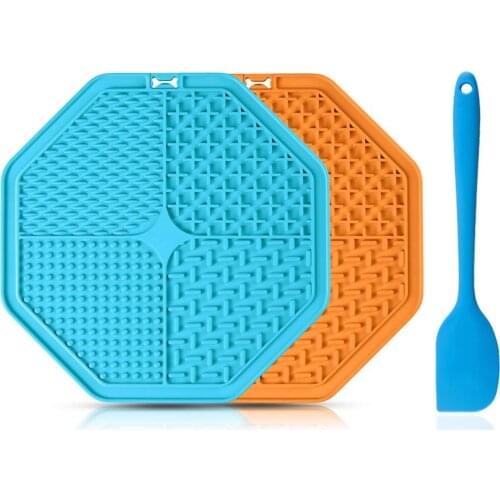 Pet Slow Food Bowl, Silicone Food for Cats and Dogs, Food for Cats and Dogs To Prevent Pets From Choking Cereal Dispenser