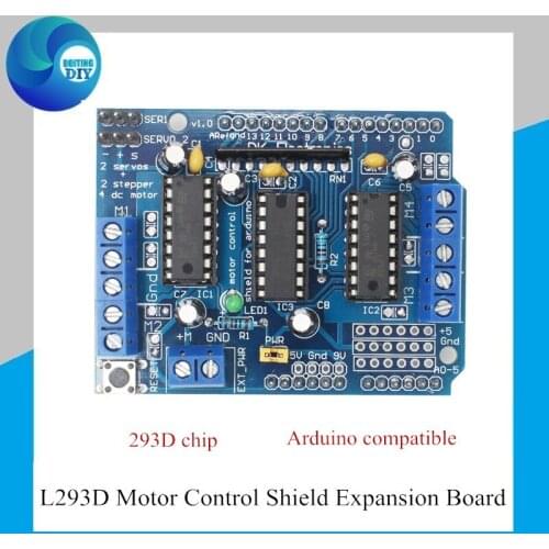 L293D Drive Module Motor Drive Expansion Board Motor Drive Motor Board Module motor control shield L293D Compatible with Arduino