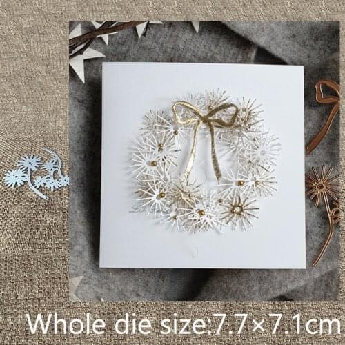 New Design Craft Metal stencil mold Cutting Dies Fireworks flower decoration scrapbook die cuts Album Paper Card Craft Embossing