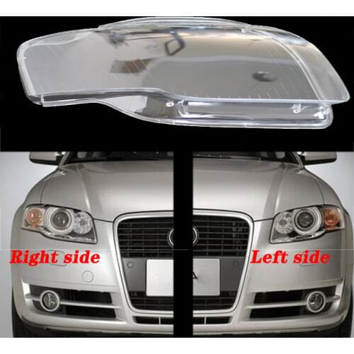 For audi A4 B7 2006-2008 Front headlights headlights glass mask lamp cover transparent shell lamp