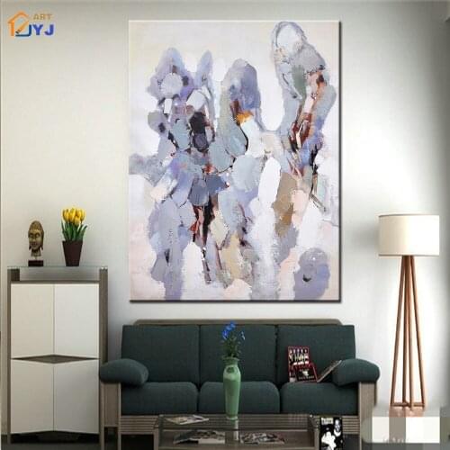 Textured Picture Art for Living Room Hand painted Modern Abstract Oil Painting On Canvas Wall Art Decor Gift No Frame SL124