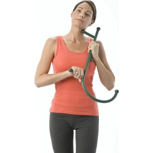 Thera Cane Trigger Point Tool Body Muscle Massager Pain Aches Relief Neck Chest Back Arm Leg Therapy Depth Acupuncture Massager