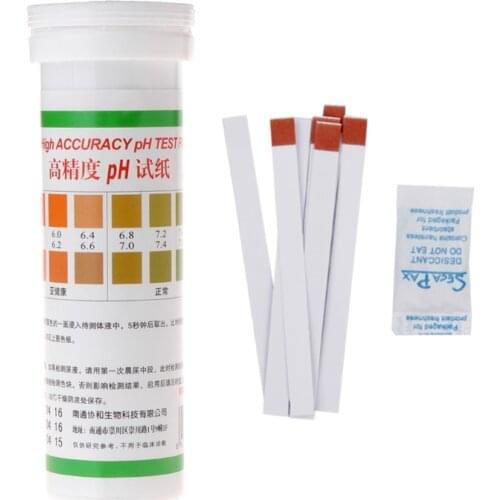 High Accuracy PH Test Paper Saliva Strips Water Testing Alkaline Acid Indicator