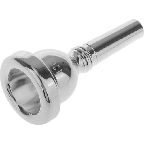 1pc High-grade 12C Alto Trombone Mouthpiece Copper Alloy Gold/Silver-plated Stylish and Durable