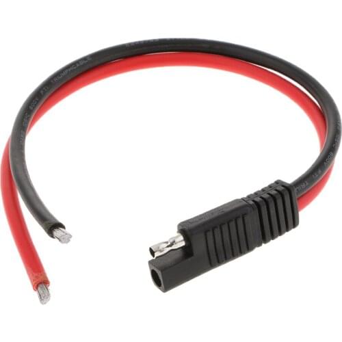 10AWG SAE Plug Harness Extension Connector Cable For Car Motor Solar Batteries