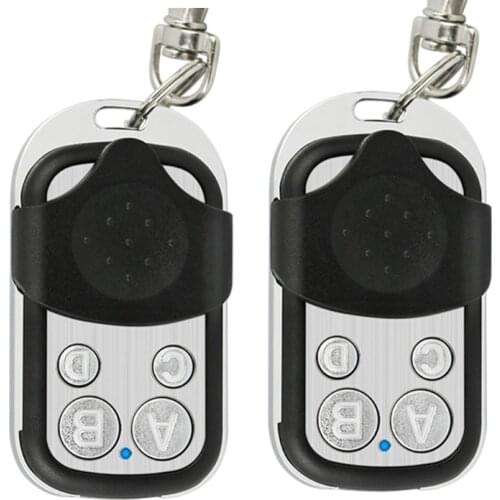 2 Pack Copy Remote Control, 433mhz Garage Door Opener,Auto Copy Duplicator for Gadgets Cars Motorcycles Home Garage Door