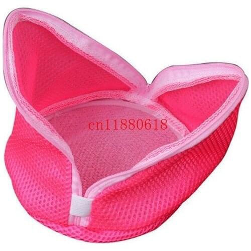 200pcs/lot Free Shipping Red color Laundry Washing Machine Bag Socks Lingerie Bra Underwear Net Mesh Bag