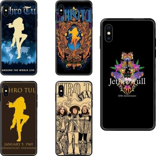 Music English Band Jethro Tull Luxury Quality Black Soft TPU Phone Case For Redmi 3S 4X 4A 5 5A 6 6A 7 7A 8 8A 8T 9 9A K20 K30