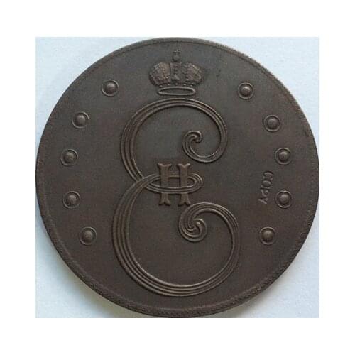 Wholesale 1796 russian coins 10 Kopeks copy 100% coper manufacturing