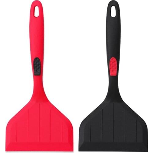 Silicone Turner Kitchen Gadgets Beef Egg Scraper Pizza Shovel Non-stick Pan