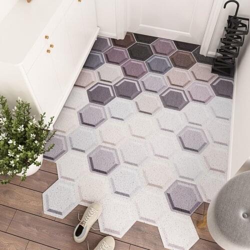 Modern Door Mat Carpet Non-slip Washable Easy Clean Dust-proof Foot Mats Carpet Household Room Entrance Floor Welcome Doormats