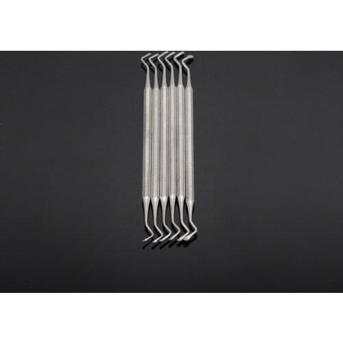 Dental Instrument Tooth Whitening Pick Whientener Bleah Remove Stain Dental Excavator Restorative Spoon 6Pcs/Set