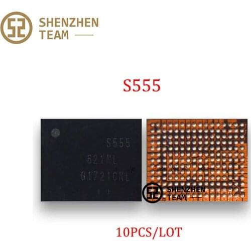 SZteam 10Pcs/Lot PMIC S555 For Main Power IC SAMSUNG S8 S8+ G950F G955F Integrated Circuits BGA Chip Circutos Brand New 100