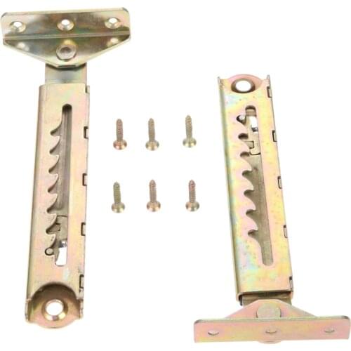Angle Lifting Rod Desk 7 Gear Adjusting Hinge Angle Hinge with Bracket 16cm Lifting Rod Desk Desktop Adjusting Hinge Angle Hinge