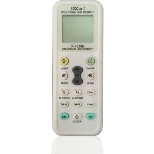 1000 in 1 Universal Wireless Remote Control K-1028E AC Digital LCD Remote Control for Air Conditioner