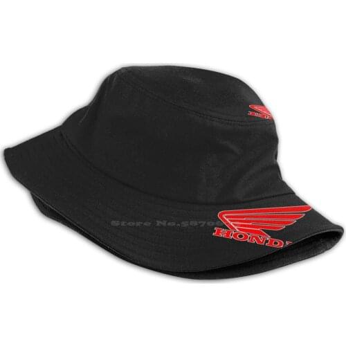 Bike Logo Design Print Bucket Hats Sun Cap Logo Car Motorsport Engines Civic R Fan Lover Car Logo Phonecase Fast Fast Driving