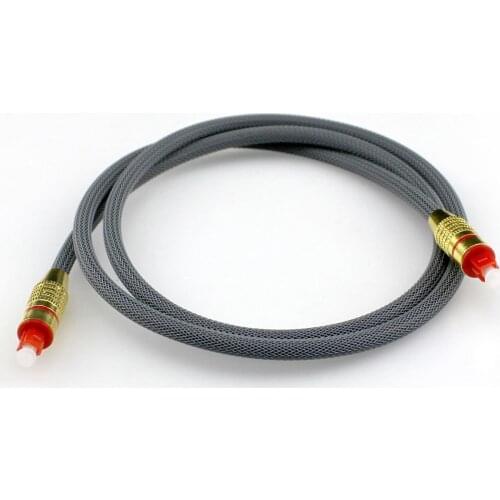 SPDIF Fiber Toslink Optical Cable Audio 1m 2m 8m 10m for TV box PS4 Speaker Wire Soundbar Amplifier Subwoofer