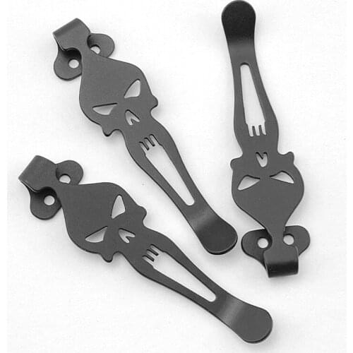 Back Clip Titanium Pocket Clip CNC Knife Clip Accessories Tool DIY Parts for Zero Tolerance ZT 0350,0301,070,0750,0200,0550,0750