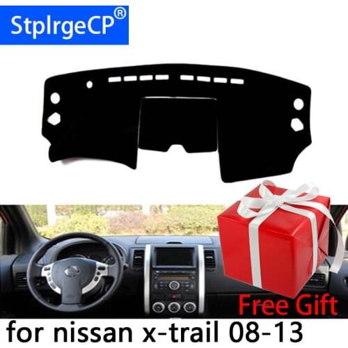 For Nissan X-Trail Xtrail X Trail T31 2008 -2013 dashboard mat Protective pad Shade Cushion Pad interior sticker car accessories