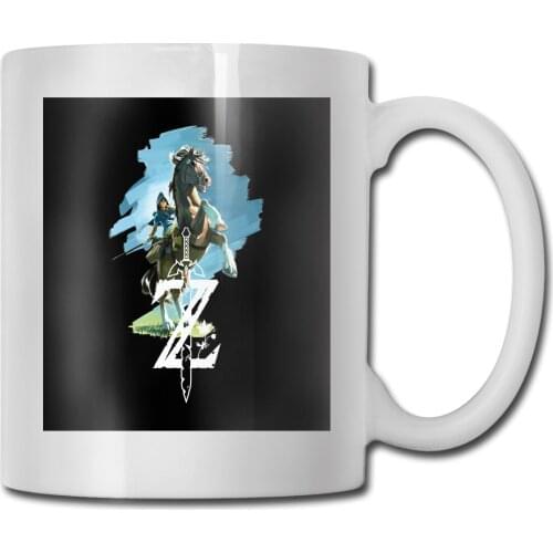 Zelda Breath Of The Wild Zelda Breath Of The Wild Oversiz Cartoon Character Spring Goth Mug Cup