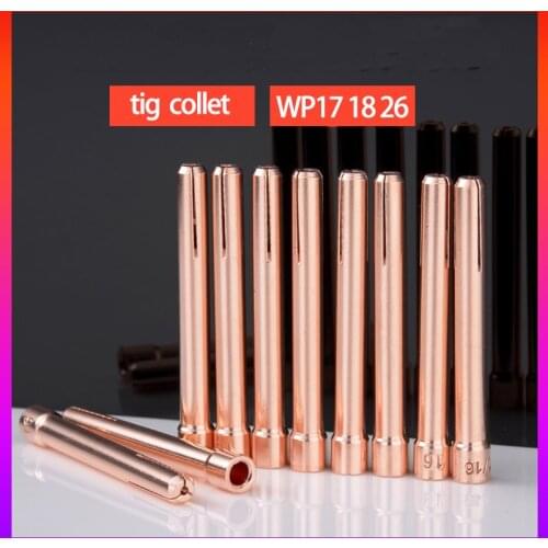 Tig collet for WP 17 18 26 tig welding torch accessories SR 17 18 26 Tungsten Electrode Collet Tig Torch Consumables 20PCS/lot