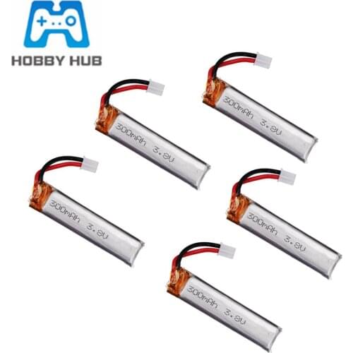 1S 3.8v 300mAh Lipo Battery PH2.0 Plug for UK65 Mobula7 Snapper 65S Drone Spare Parts 5pcs