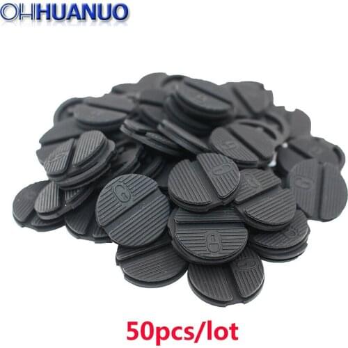 50PCS/LOT 2 Button Remote Rubber Key Fob Case For Almra Micra Primera X-Trail