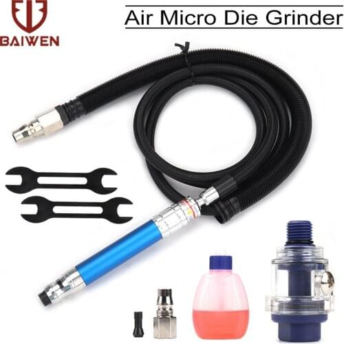 7,000RPM Air Micro Die Grinder Pencil Professional Cutting Wood Jewelry Polishing Grinding Engraving Pneumatic Tool