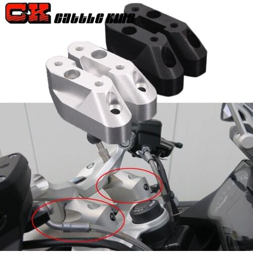 For BMW R1200RS R 1200 RS 2015 2016 2017 2018 Motorcycle Handlebar Riser Kit Accessories