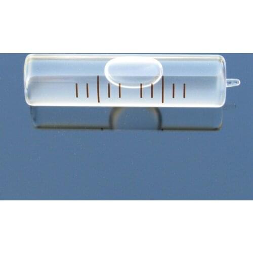 QASE 10*41MM 90"/2mm Tubular Spirit Level Bubble 90"/2mm High Accuracy Vial for Theodolite Total station