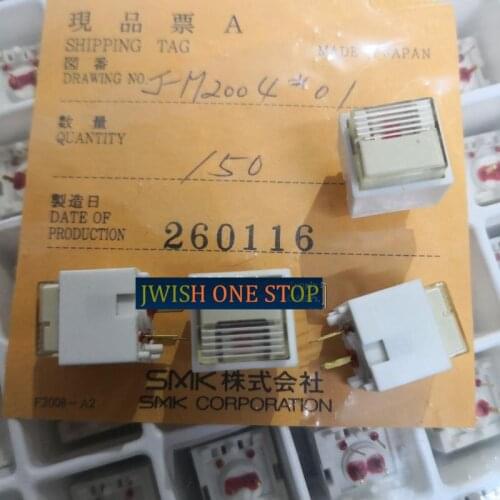 J-M2004 4 Feet with Red Light Button Switch Light Included Touch Button 14*15 Height 16mm