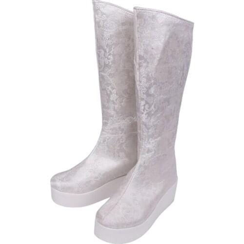 Hot TV Series MO DAO ZU SHI Lan Zhan Cosplay Shoes High Boots Costume Men for Party Halloween Cosplay Carnival Comic Show