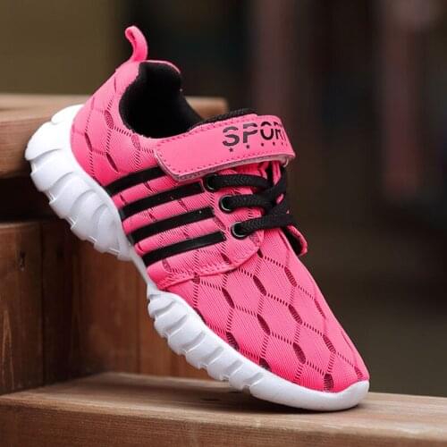 ENWAYEL Lightweight Children Sneakers Kids Boys Sport Shoes For Girls Runing Autumn Breathable Comfortable Student Chaussure