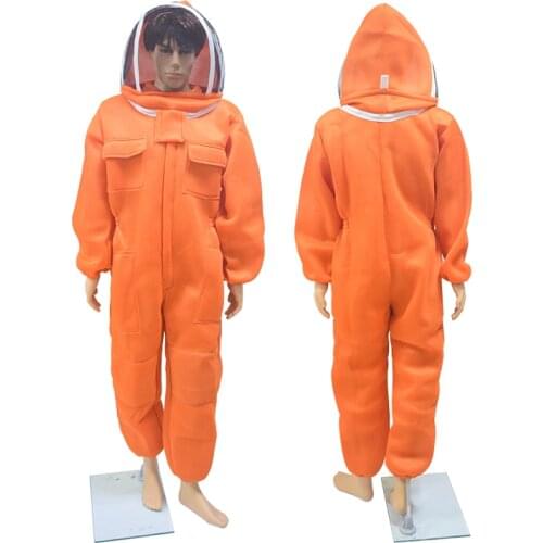 3D Air Cotton Fabric Ultra Breathable Ventilated Beekeeping Suit with Fencing Veil Professional Anti Bee Protective Suit